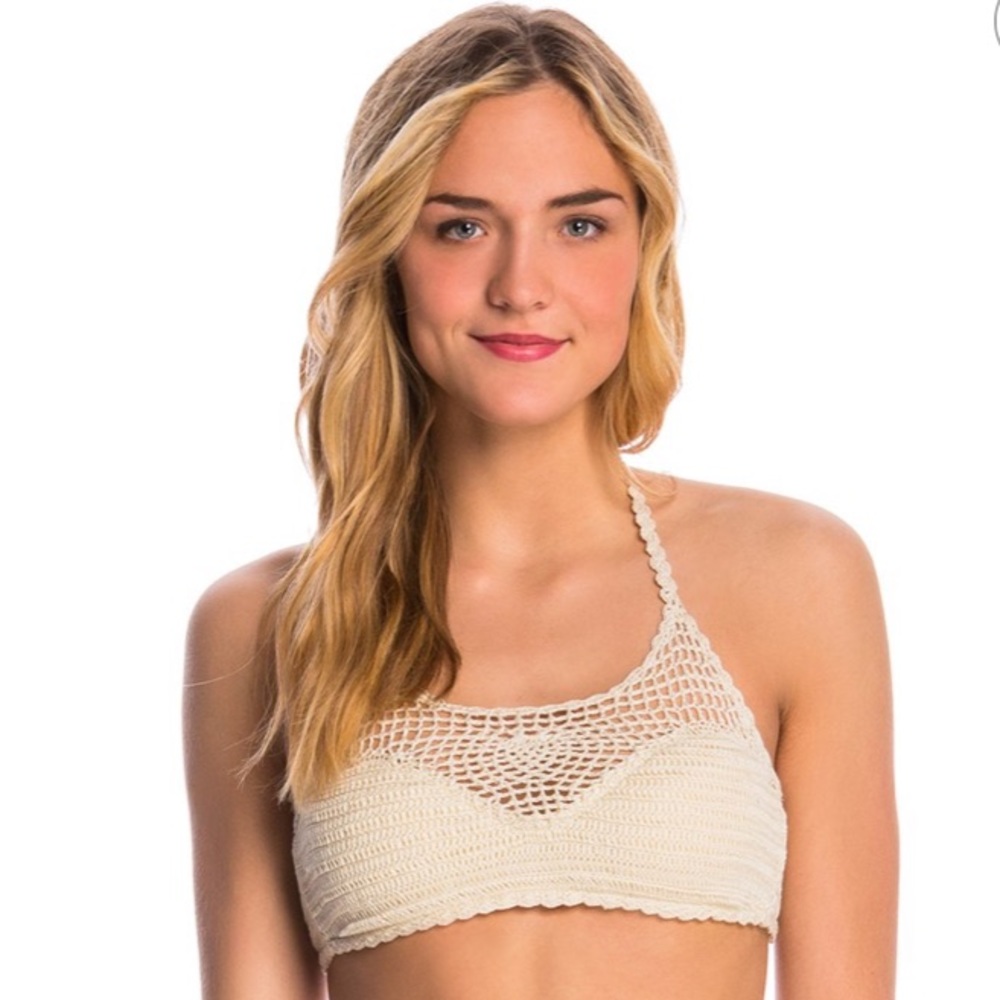 99 degrees Endless Sea High Neck Bikini Top NWT Lr